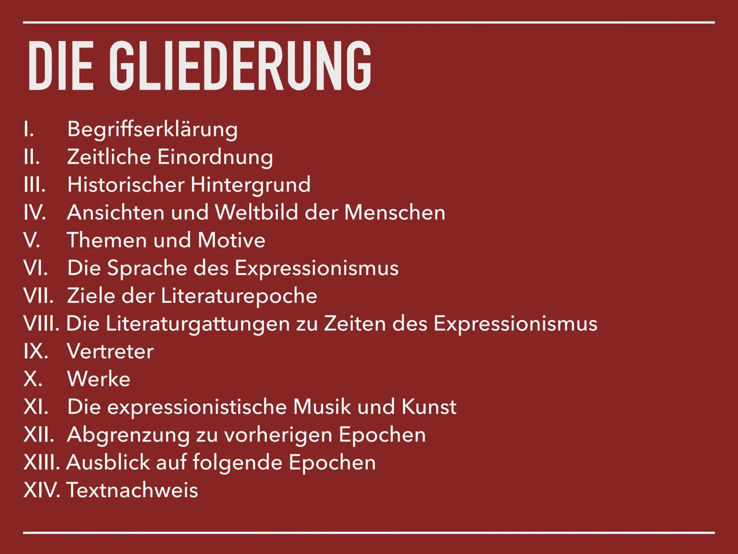 DER EXPRESSIONISMUS
1905 - 1925 DIE KUNST [DES EXPRESSIONISMUS]
GIBT NICHT DAS SICHTBARE
WIEDER, SONDERN MACHT
SICHTBAR.
Paul Klee DIE GLIED