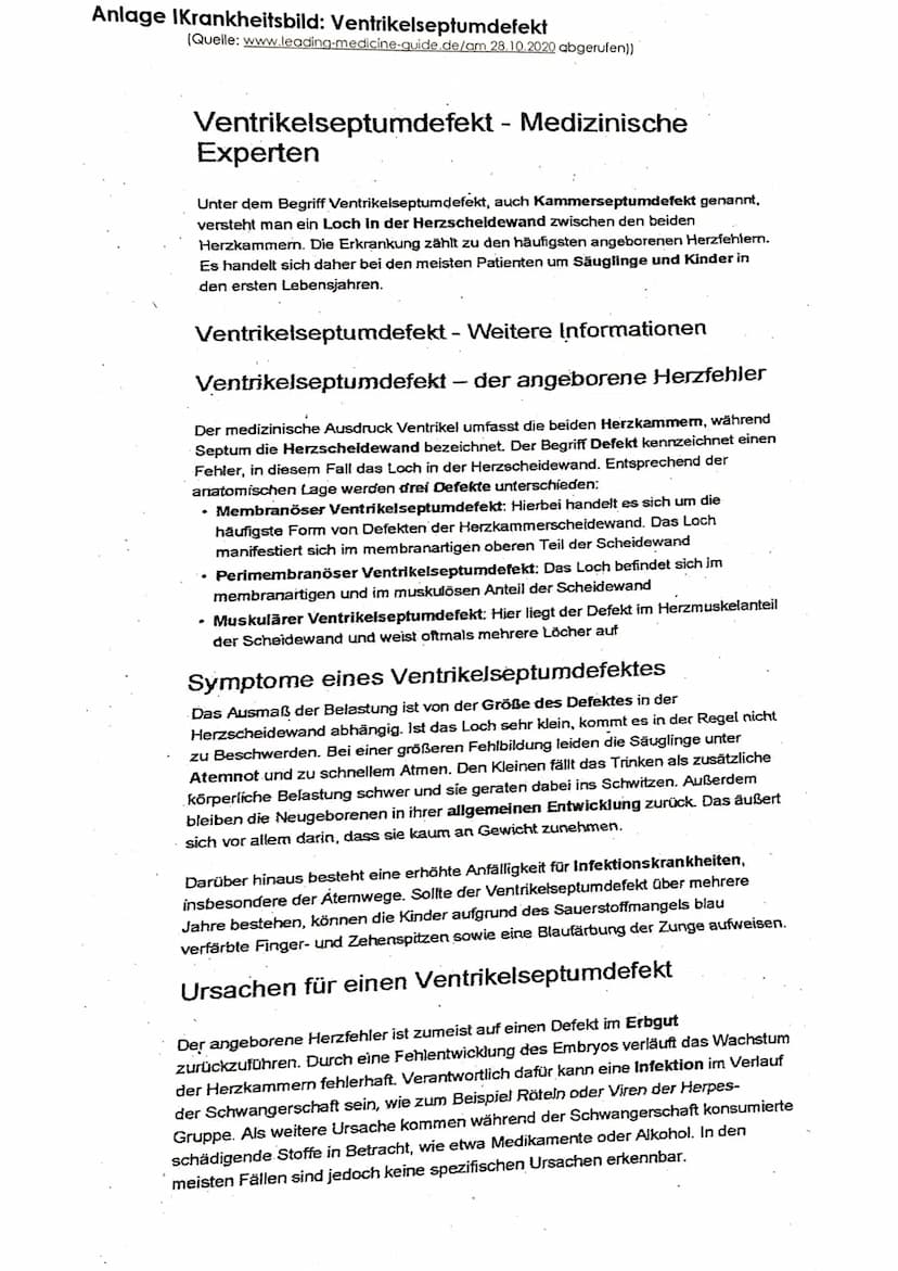 Definition Definition,
Definition. Ente
Prognose
Wenn
möglich
vermutlich
-
Membranose & Ventrikel septum-
Membran att
operen Tellisen)
Perim