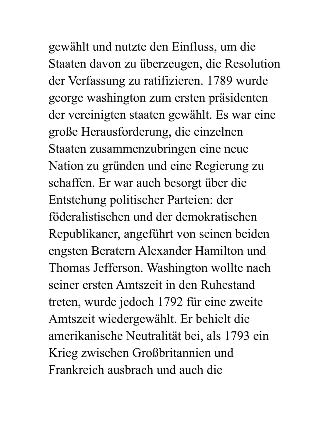 George Washington
(1732-1797)
Er begann seine karriere 1749 im alter von
17 jahren als professioneller Vermesser und
wurde schnell zum Landv