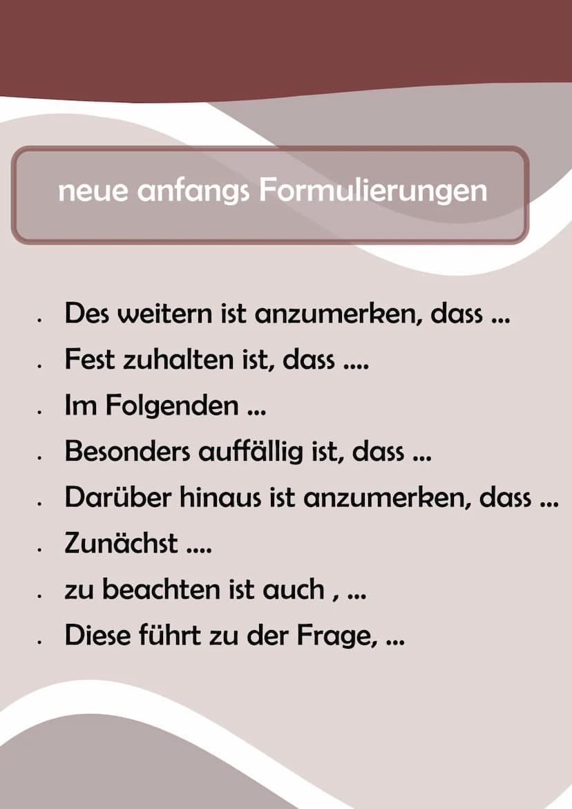 Ein Informationstext
verfassen
Aufbau
Einleitung
> Überblick zum Thema
> Erwähnung des Themas
> Interesse des Lesers wecken
(durch fragen un