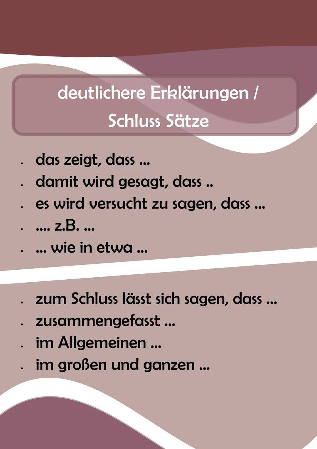 Ein Informationstext
verfassen
Aufbau
Einleitung
> Überblick zum Thema
> Erwähnung des Themas
> Interesse des Lesers wecken
(durch fragen un