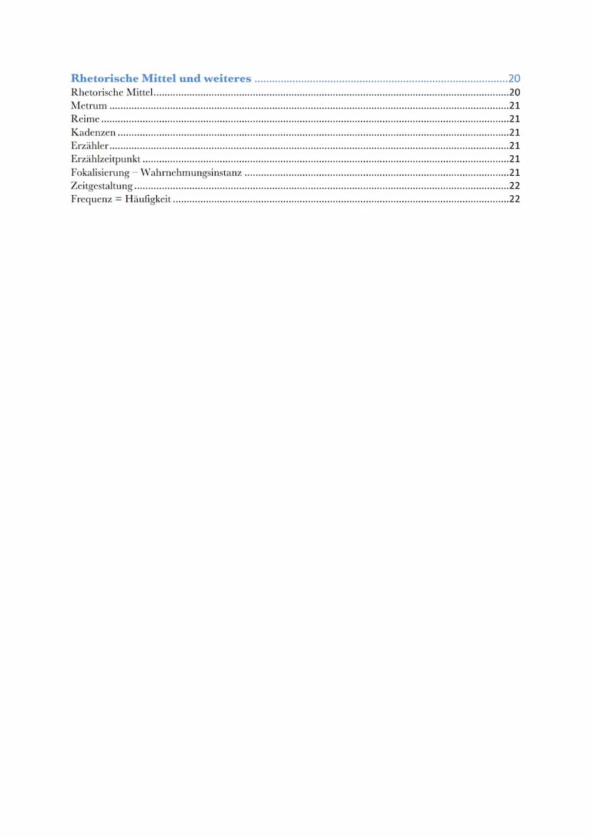 Abitur Deutsch Lernzettel
Inhaltsverzeichnis
Aufgabenarten.
Textarten.......
Interpretation epischer Text...
Erörterung epischer Text
Analys