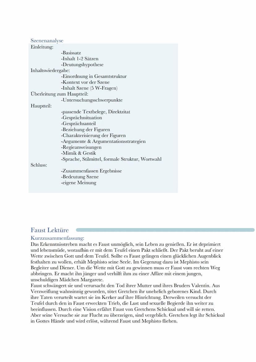 Abitur Deutsch Lernzettel
Inhaltsverzeichnis
Aufgabenarten.
Textarten.......
Interpretation epischer Text...
Erörterung epischer Text
Analys