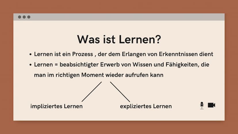 Lernen
Was ist
Lerner
●
●
Gedächnistypen
Ultrakurzzeitgedächtnis (wenige Sekunden)
Kurzzeitgedächtnis bei dem Strukturen des Hirns (Synapsen