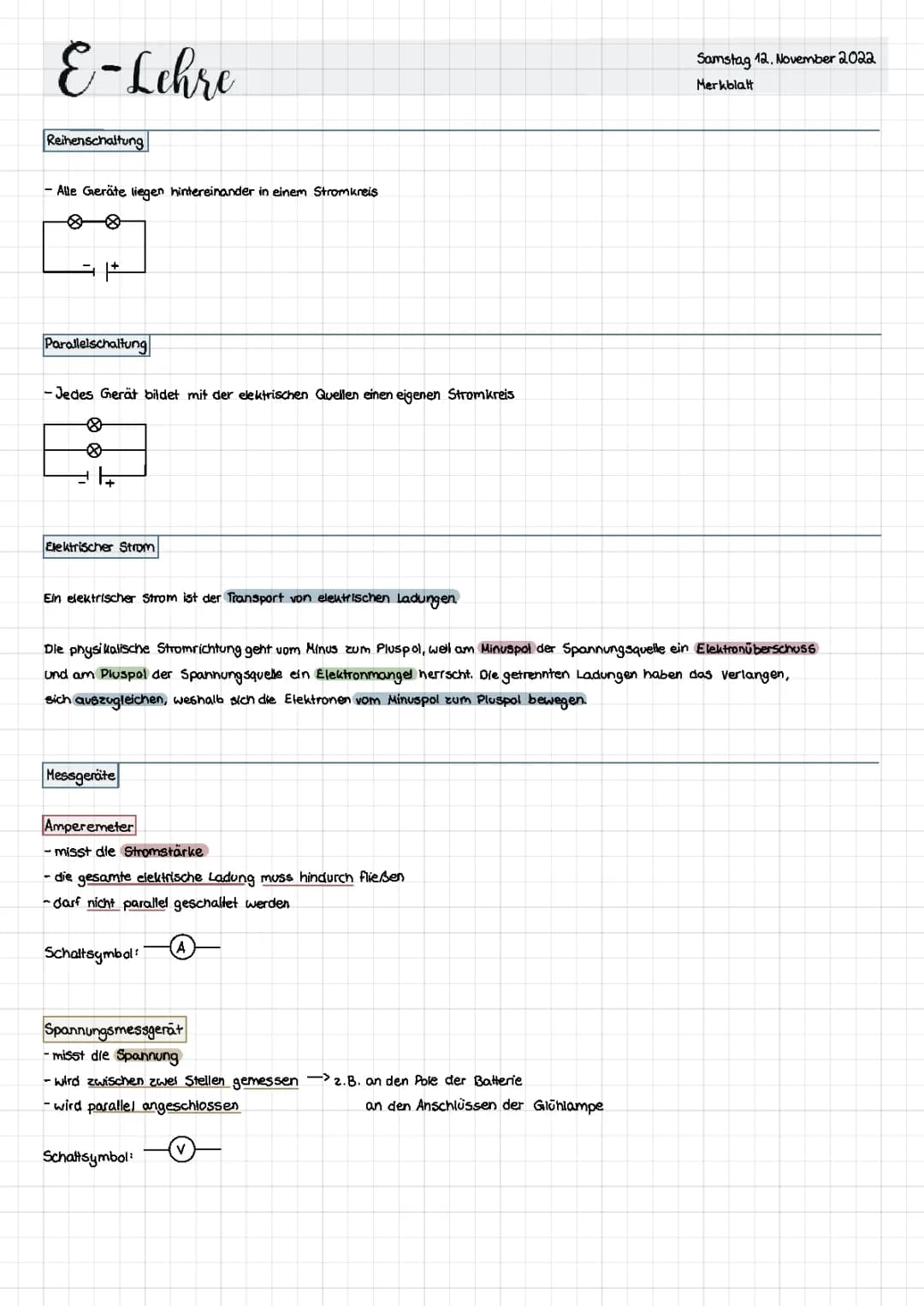 E-Lehre
