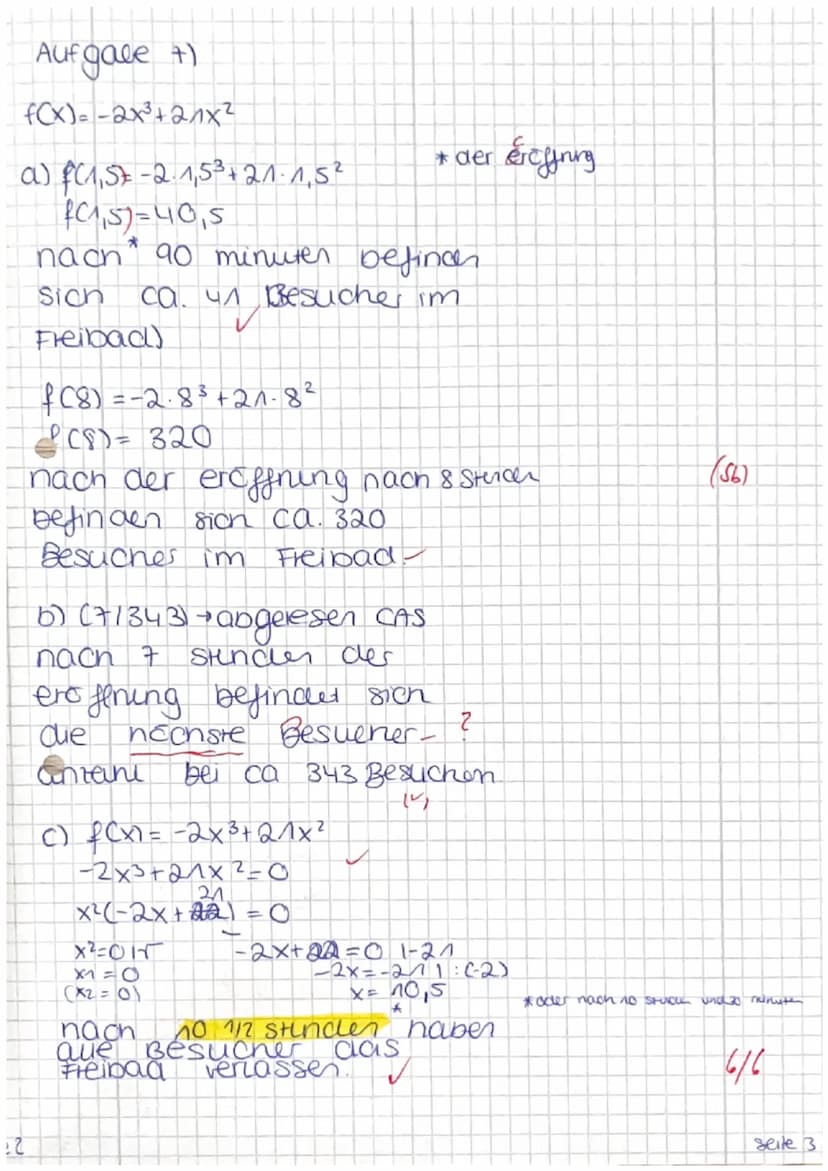 Name:
: Ceylan
(Dauer: ins
A
U UU
Hinweis: Bei den Aufgabenstellungen Bestimmen Sie rechnerisch“ oder „Berechnen Sie"
ist die Darstellung de
