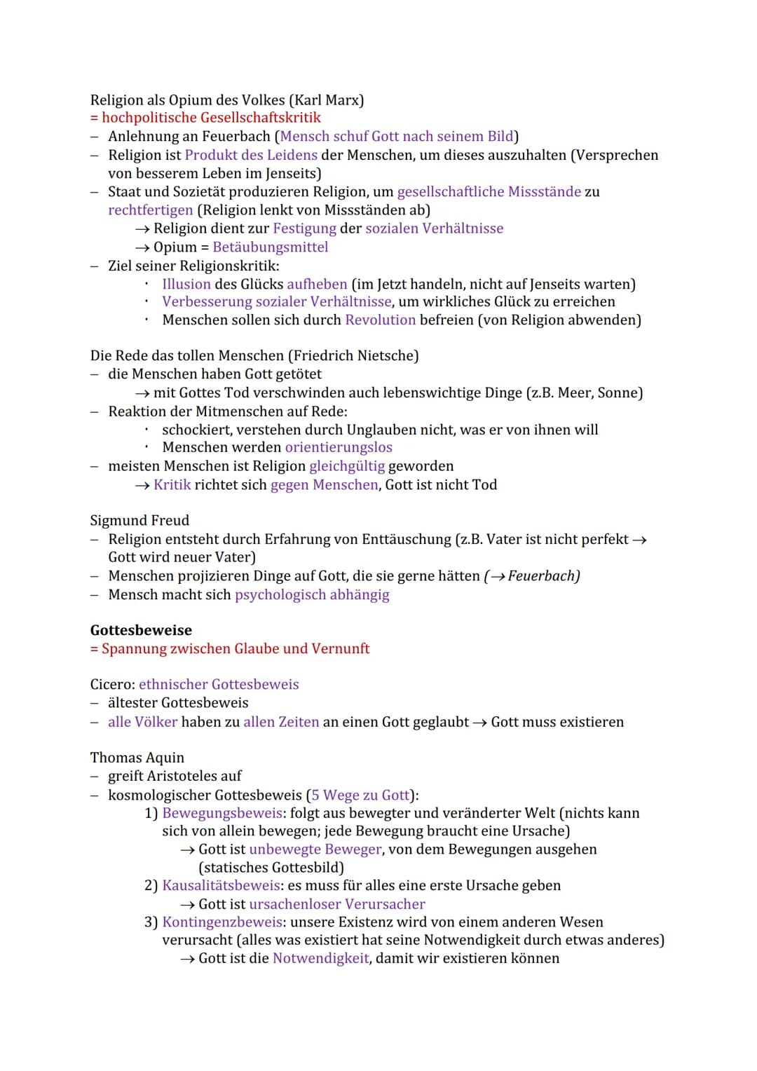 RELIGION IN IHRER VIELFALT
Religionsdefinitionen
Abstammung:
Paul Tillich:
.
Abitur Zusammenfassung
religere (lat.): gewissenhafte Erfüllung