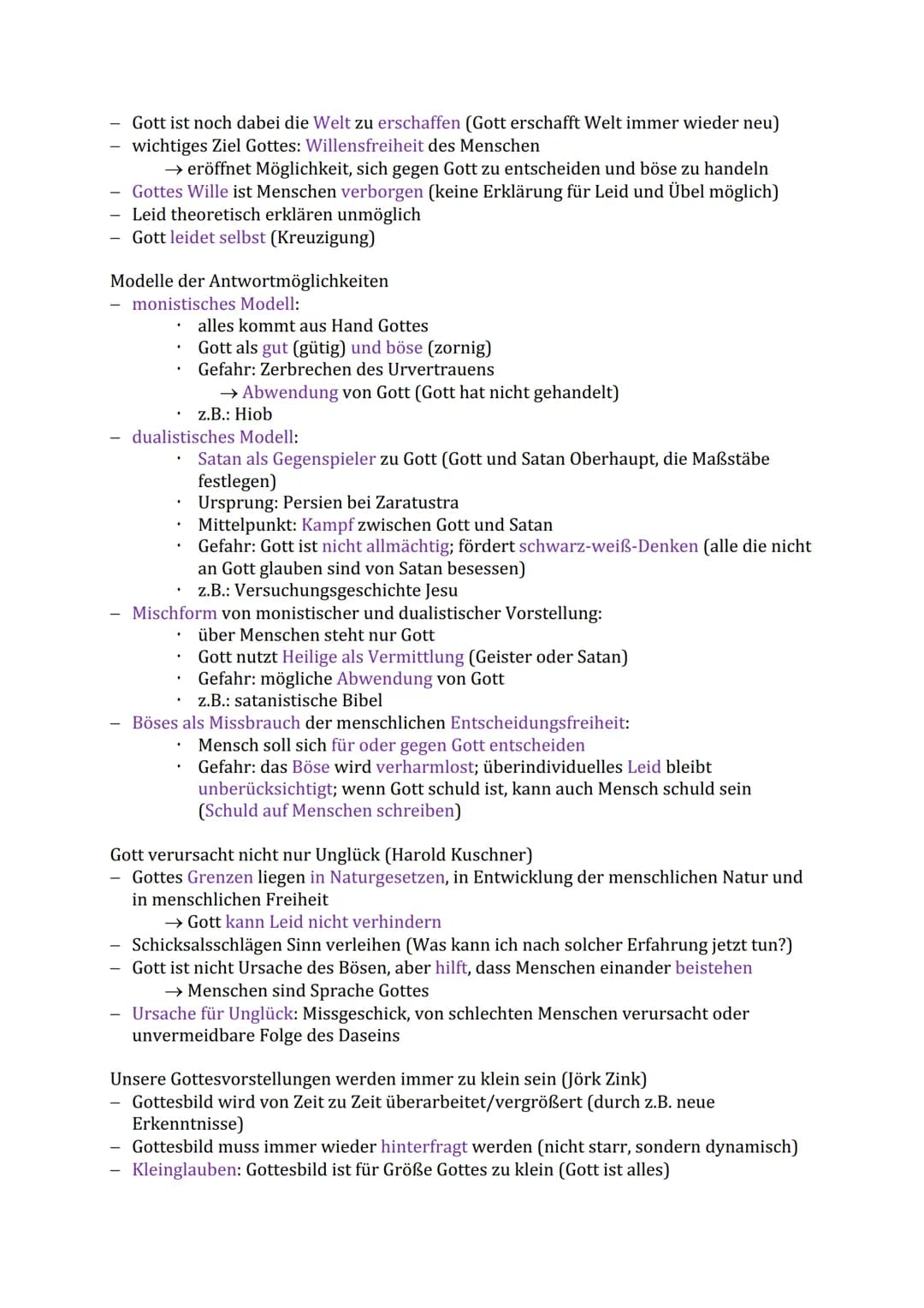 RELIGION IN IHRER VIELFALT
Religionsdefinitionen
Abstammung:
Paul Tillich:
.
Abitur Zusammenfassung
religere (lat.): gewissenhafte Erfüllung