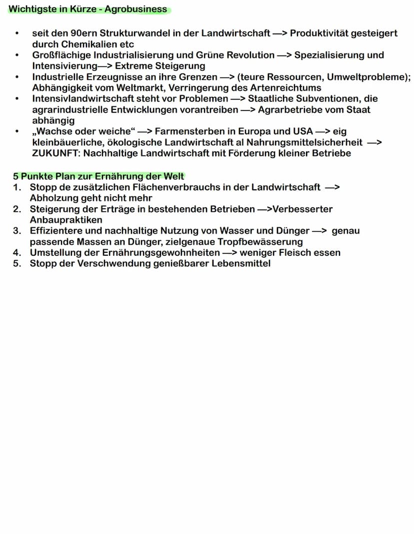 Strukturwandel in US-Amerikanischen Landwirtschaft
AgrObusiness: es handelt sich um eine agroindutrielle Organisation- und
Produktionsform. 