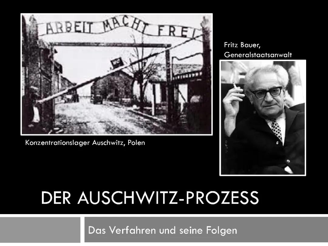 Der Frankfurter Auschwitz-Prozess: Täter, Urteile und Zeugen einfach erklärt