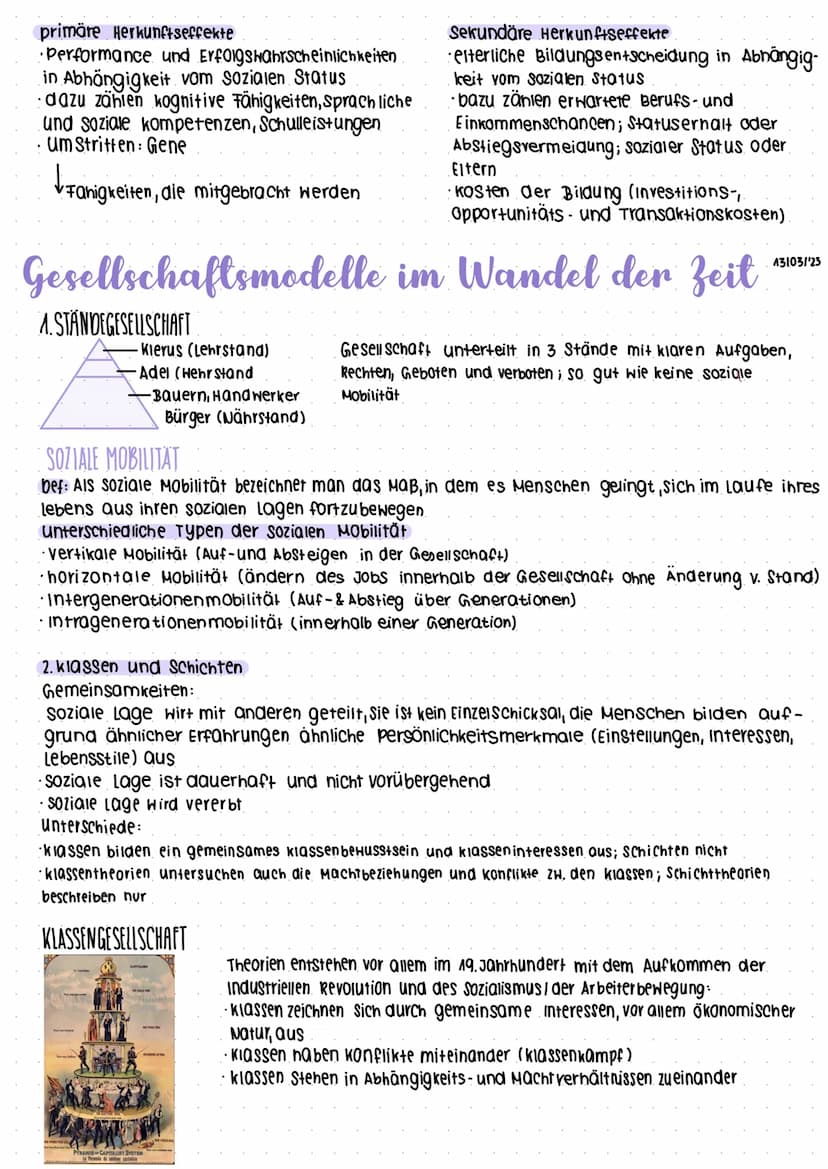 Soziale
Ungleichheit Sosiale Ungleichheit
Def: Soziale ungleichheit beschreibt den zustand, wenn Menschen aus gesellschaftlichen Gründen
übe