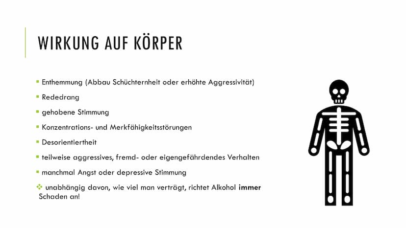 ETHANOL - VOM GENUSS ZUR SUCHT
1. Grundlagen
Definition:
Summenformel: C₂H6O
reine Substanz farblos, bei Raumtemperatur flüssig
charakterist