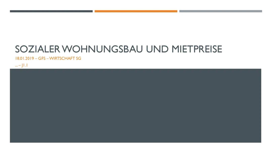 Alles über die Miete und Einkommen in Deutschland: Sozialwohnungen und Statistiken