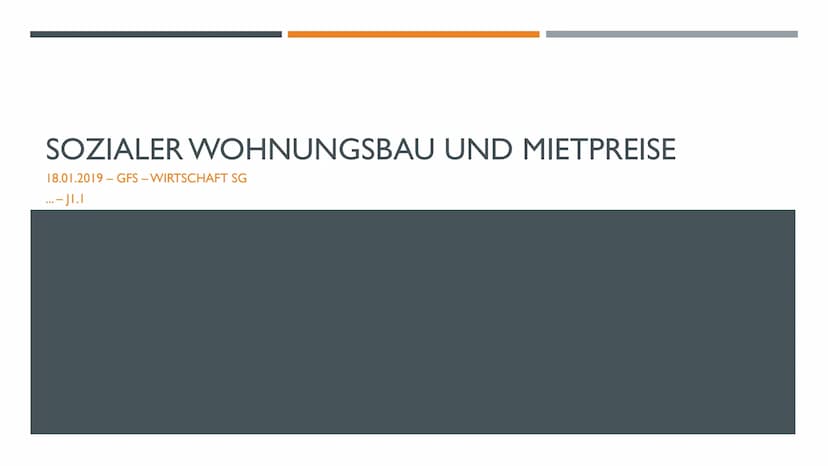 SOZIALER WOHNUNGSBAU UND MIETPREISE
18.01.2019 GFS - WIRTSCHAFT SG
...-JI.I !!!
சாாசா
TL
E
ாாபாா
T
INTE
ME IN THI
THE TE
DRETTHETED
TERTITE
