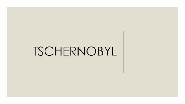 Know Tschernobyl Präsentation 15 Punkte thumbnail