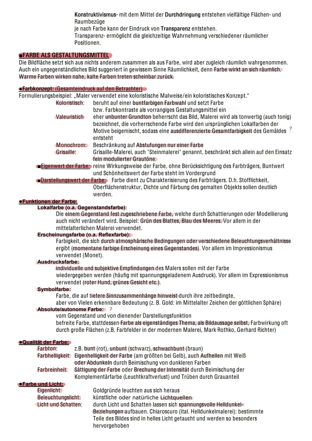 FACHVOKABULAR UND HILFEN ZUR BILDANALYSE
1. Beschreibung: WAS IST ZU SEHEN?
Beschreibung, Eindruck (Anmutungscharakter), Faktenwissen, eigen