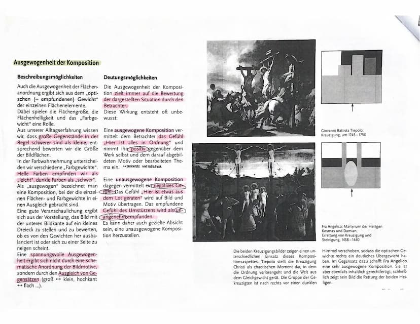 FACHVOKABULAR UND HILFEN ZUR BILDANALYSE
1. Beschreibung: WAS IST ZU SEHEN?
Beschreibung, Eindruck (Anmutungscharakter), Faktenwissen, eigen