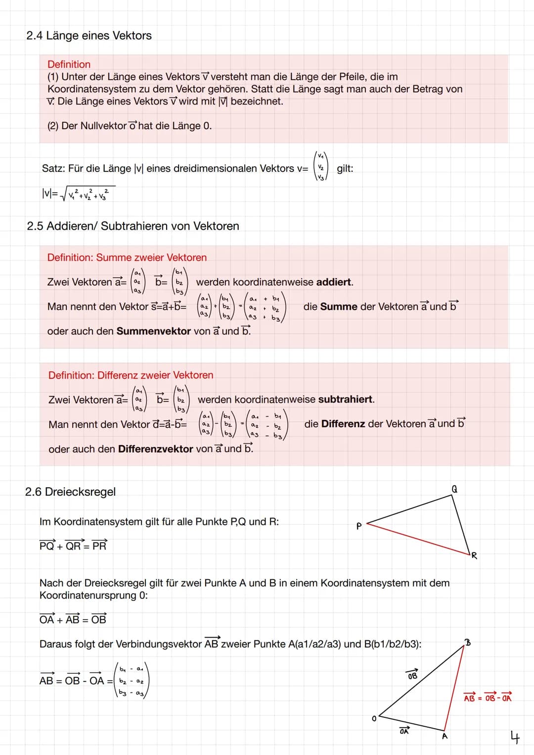 Vektorgeometrie
X₂X₂-Ebene
X₁ Achse
x1x3-
Ebene
4X3-Achse
x₁x₂-Ebene
X₂-Achse Grundlagen
Kartesisches Koordinatensystem
Lagebeziehungen
Anwe