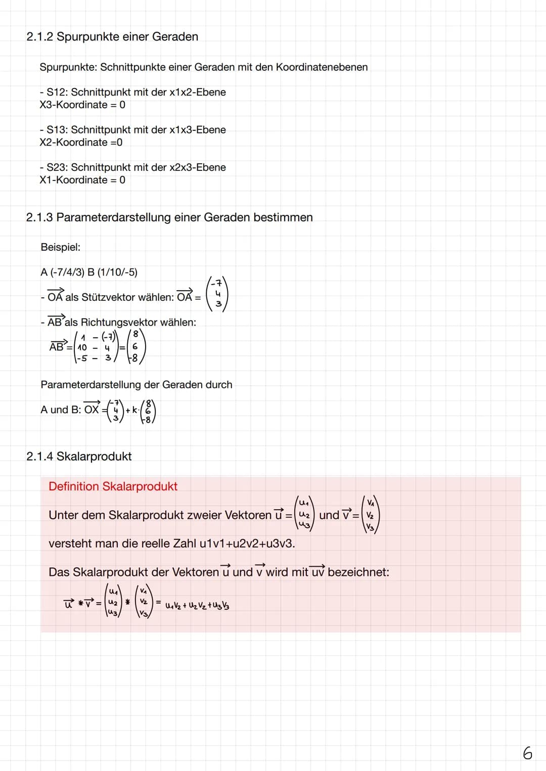 Vektorgeometrie
X₂X₂-Ebene
X₁ Achse
x1x3-
Ebene
4X3-Achse
x₁x₂-Ebene
X₂-Achse Grundlagen
Kartesisches Koordinatensystem
Lagebeziehungen
Anwe