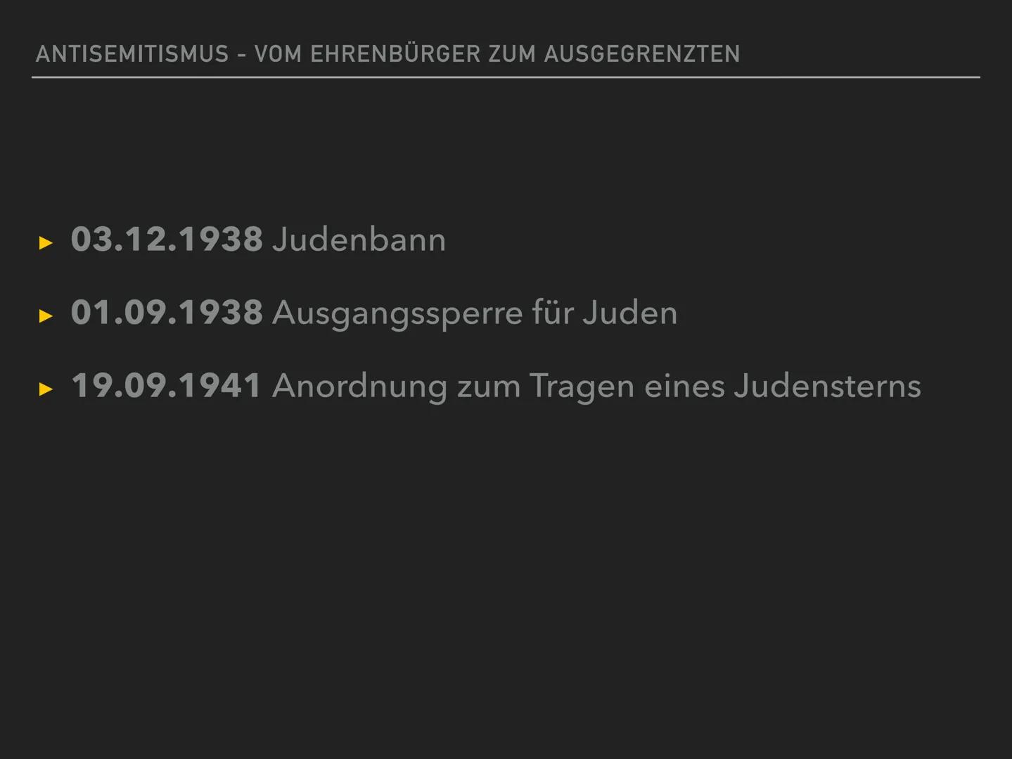 Antisemitismus
THEORO EN
- Rassentheorie
- ökonomische Theorie
- Außenseitertheorie
- Sündenbocktheorie
- Gottesmördertheorie
- Theorie des 