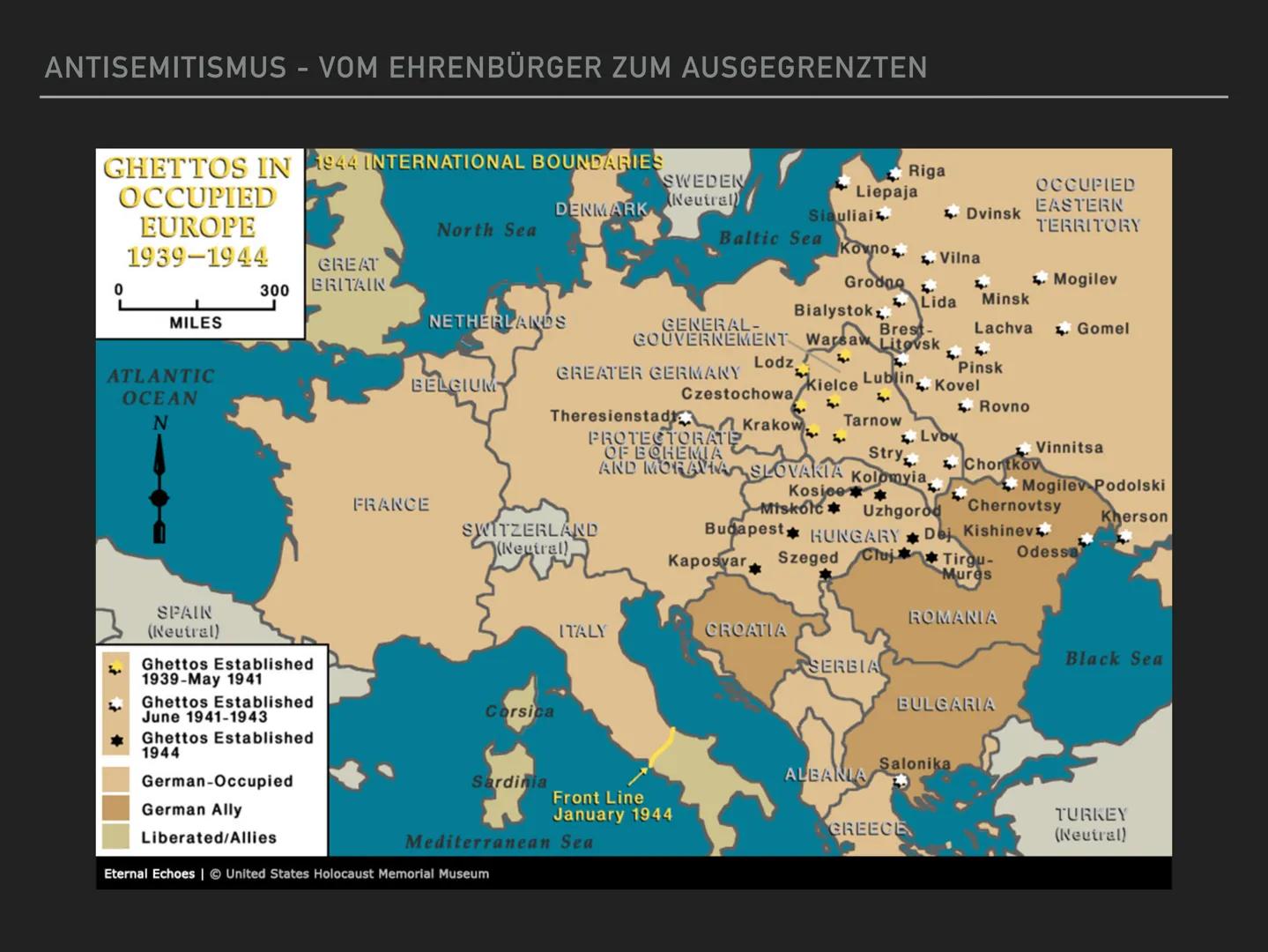 Antisemitismus
THEORO EN
- Rassentheorie
- ökonomische Theorie
- Außenseitertheorie
- Sündenbocktheorie
- Gottesmördertheorie
- Theorie des 