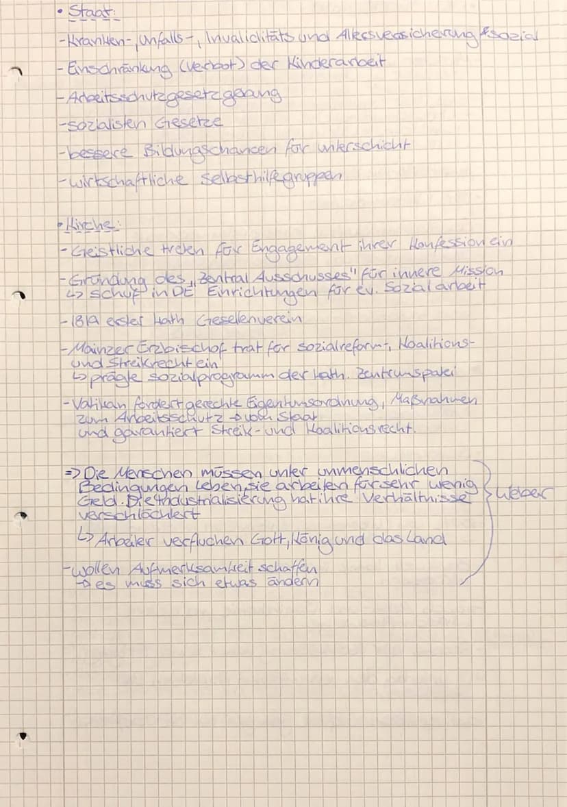 gescht klausur
•Industrielle Revolution allgemein
Phasen:
-Schrittmacherindustrie
→> Baumwollindustrie (leicht industrielle phase) 1760-1840