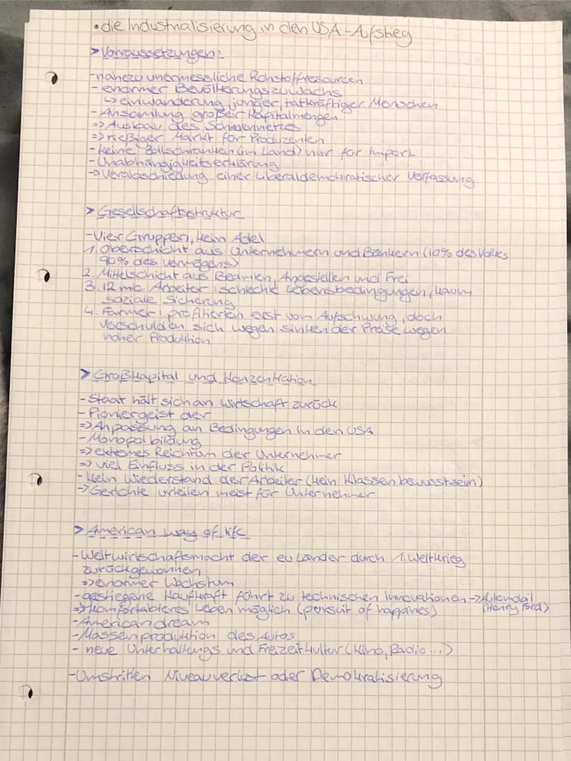 gescht klausur
•Industrielle Revolution allgemein
Phasen:
-Schrittmacherindustrie
→> Baumwollindustrie (leicht industrielle phase) 1760-1840