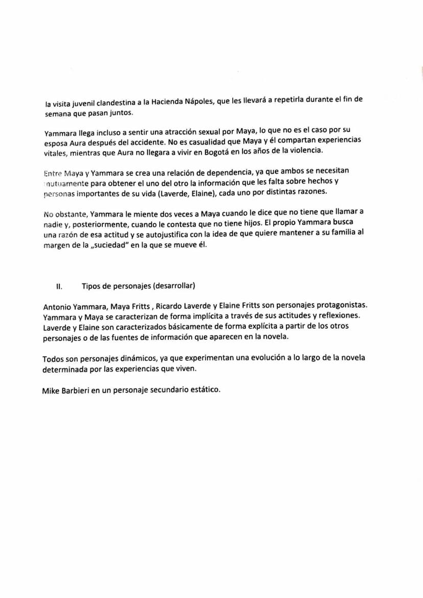 Spanisch LK Abitur 2023
1. El ruido de las cosas al caer - Juan Gabriel Vásquez (BUCH)
Los temas de la novela:
La criminalidad, especialment