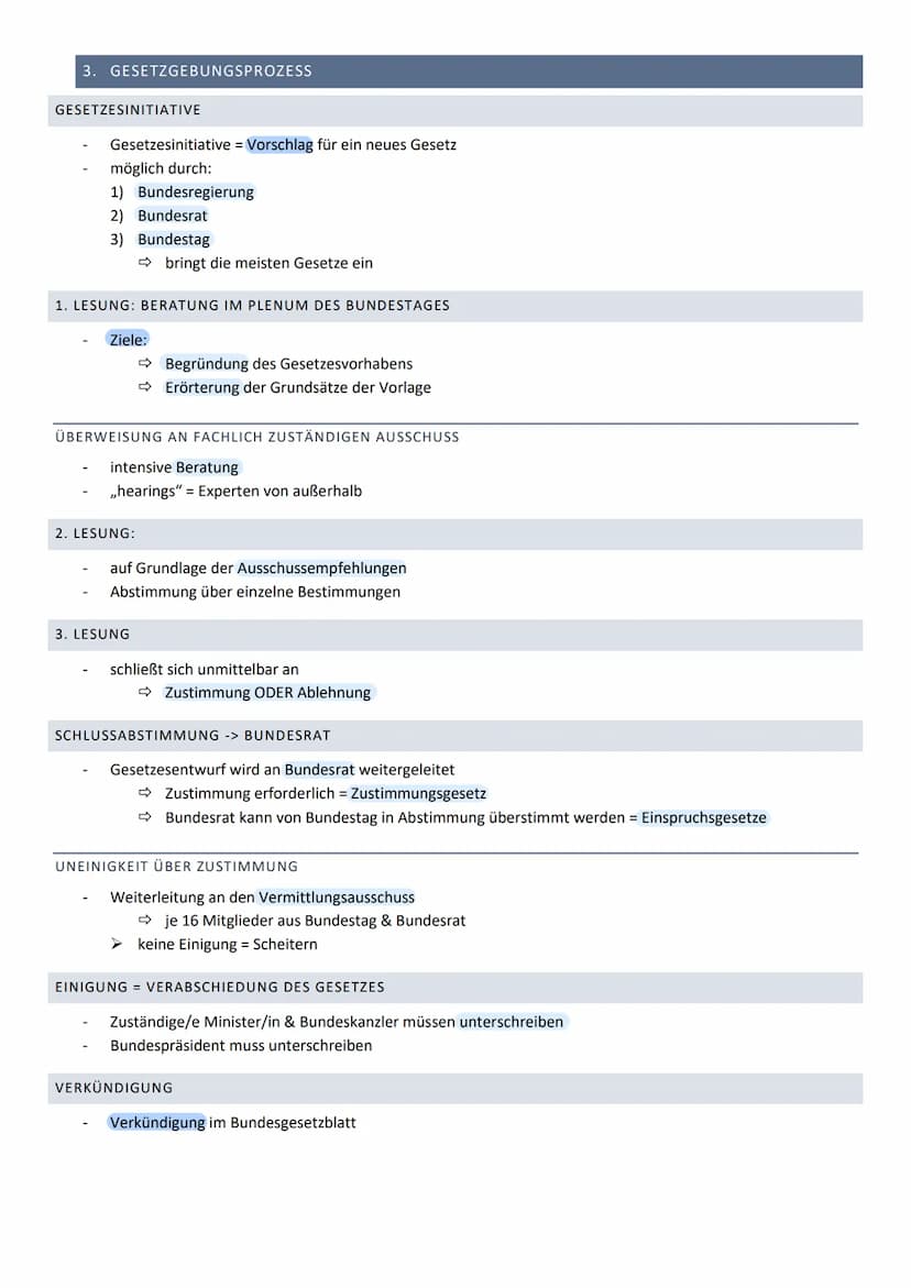 POWI KLAUSUR 2 (Q1)
THEMEN
1. Verfassungsorgane (Bundestag/-rat/-kanzler/-regierung)
➡ Gewaltenteilung & Gewaltenverschränkung
Verfassungsno