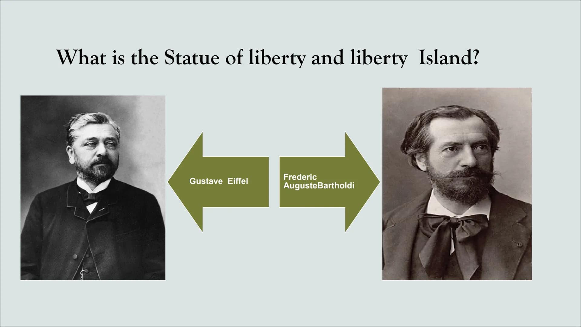 Immigration
Statue of Liberty
and Liberty Island
Presented by Al Massalmeh Btoul
*
(70012 à Structur:
1. What is the statue of liberty and l