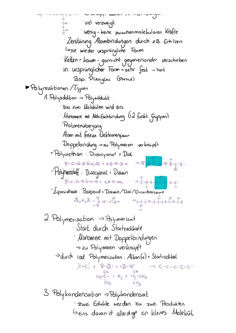 OC3: Kunststoffe
1. übersicht
(nach Maß Einteilung: Thermoplast
·
• Elastomer
Gefahren + Chancen
· Vorteilige/nachteilige)
Eigenschaften
Gef