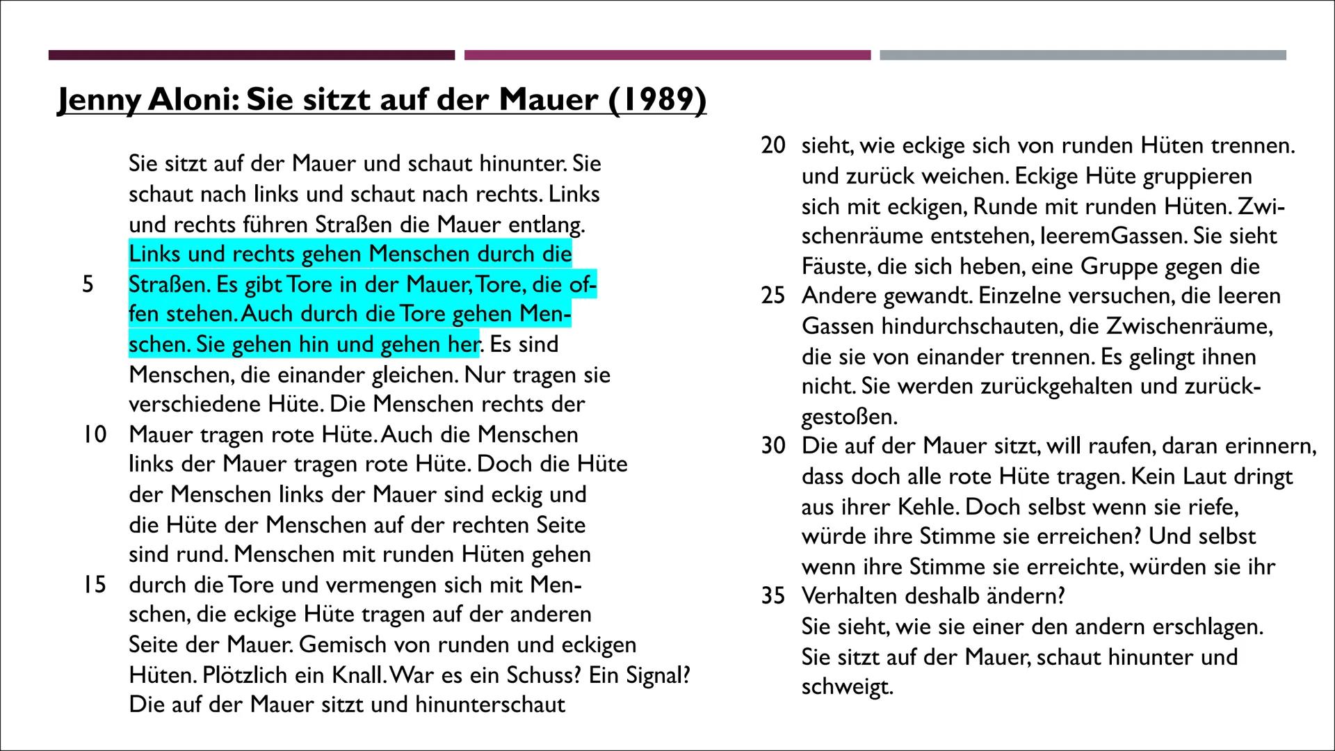 x²
PARABEL & GLEICHNIS
Gleichnisse
Der Glaube an die Wahrheit
Abenteuer der Bibel (24) Parabel: Epische Kurzform, in denen am Beispiel eines