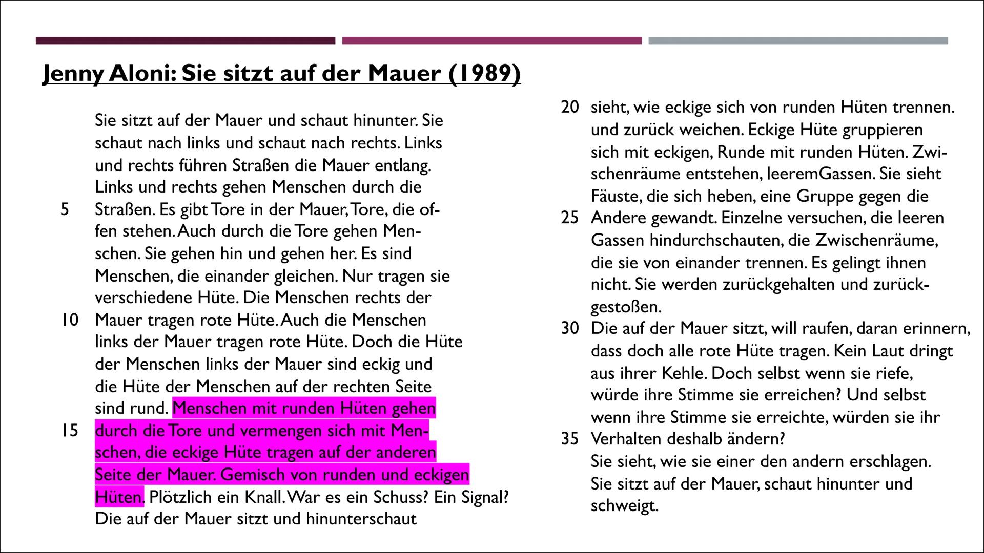 x²
PARABEL & GLEICHNIS
Gleichnisse
Der Glaube an die Wahrheit
Abenteuer der Bibel (24) Parabel: Epische Kurzform, in denen am Beispiel eines