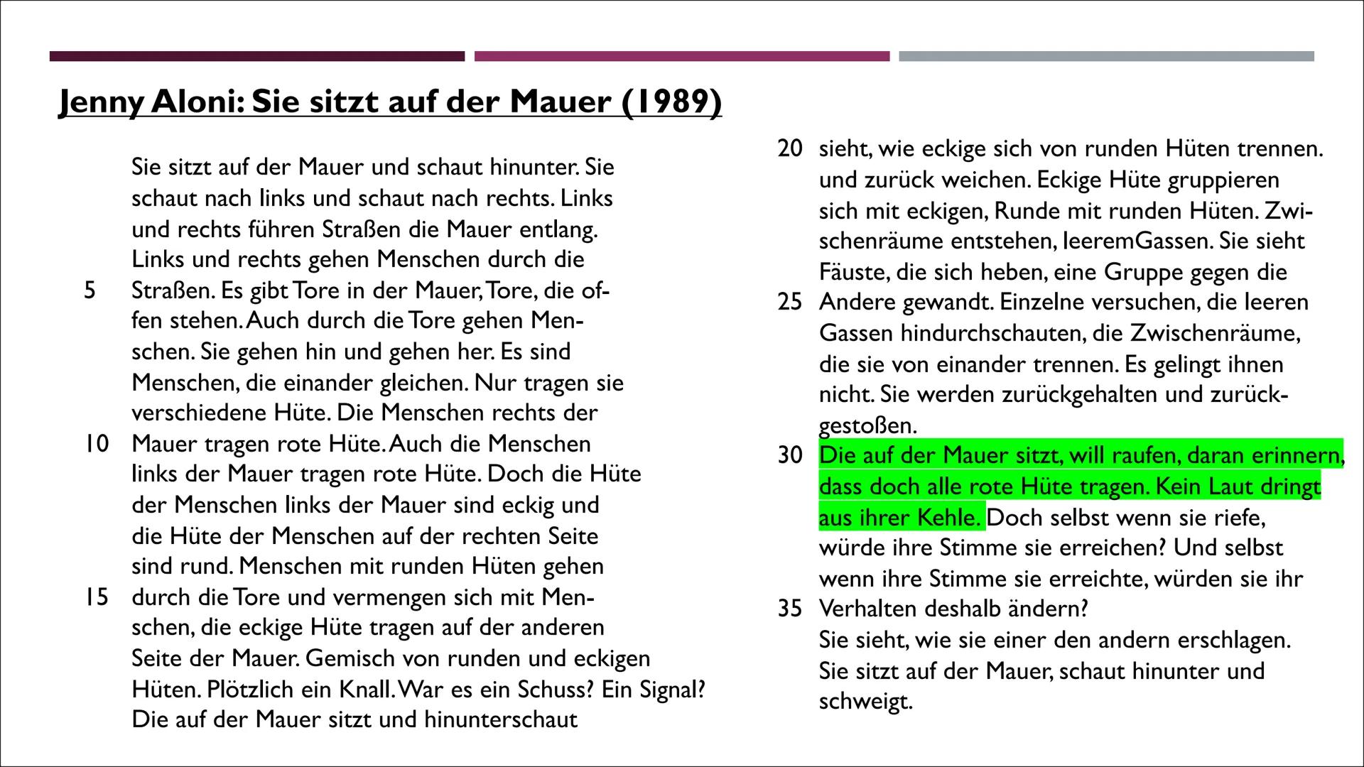 x²
PARABEL & GLEICHNIS
Gleichnisse
Der Glaube an die Wahrheit
Abenteuer der Bibel (24) Parabel: Epische Kurzform, in denen am Beispiel eines