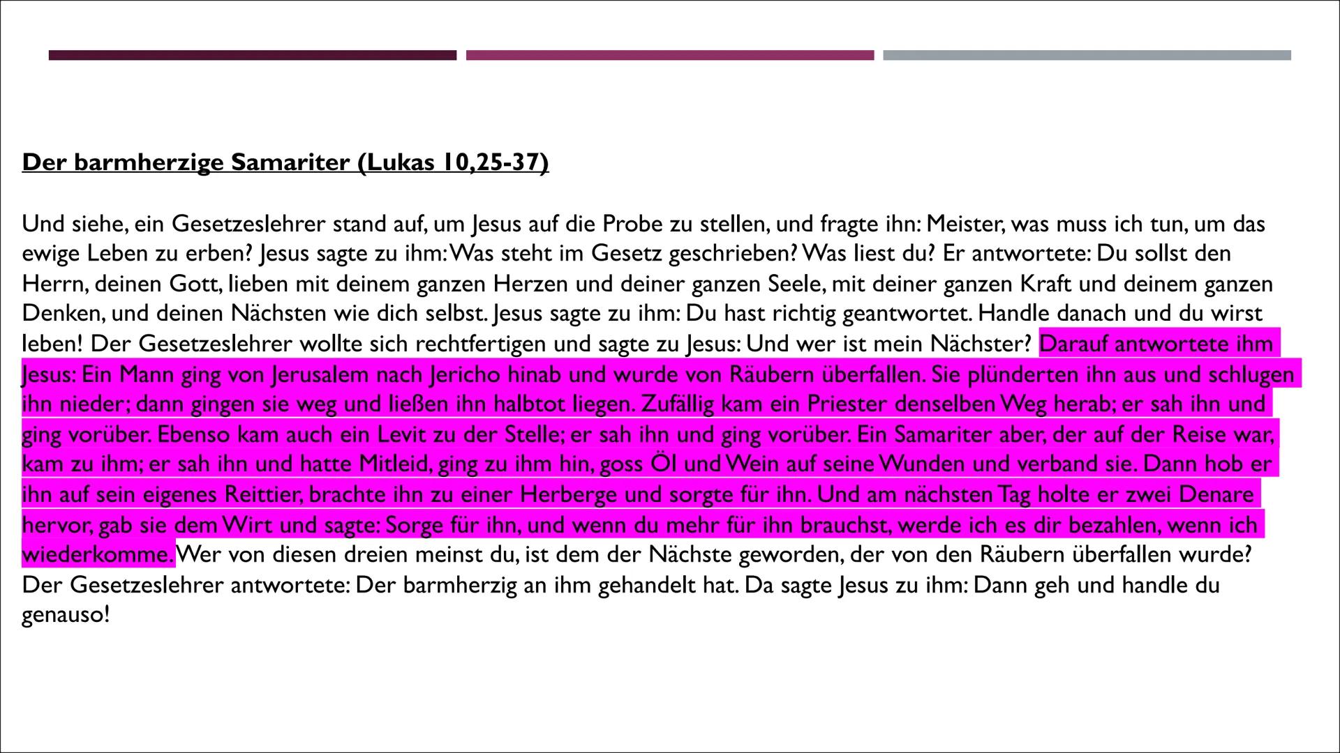 x²
PARABEL & GLEICHNIS
Gleichnisse
Der Glaube an die Wahrheit
Abenteuer der Bibel (24) Parabel: Epische Kurzform, in denen am Beispiel eines