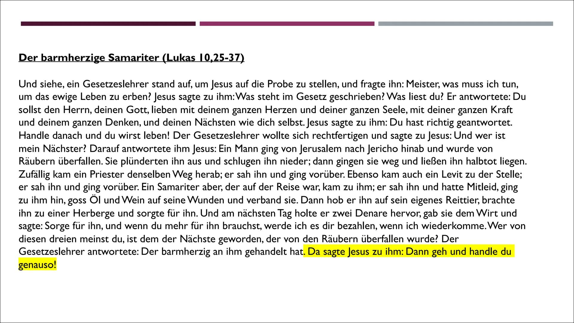 x²
PARABEL & GLEICHNIS
Gleichnisse
Der Glaube an die Wahrheit
Abenteuer der Bibel (24) Parabel: Epische Kurzform, in denen am Beispiel eines