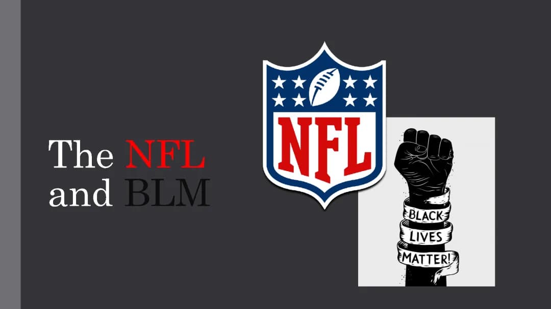 NFL and BLM connection