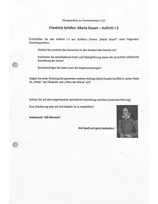 Know Dramenanalyse zu Maria Stuart (I, 2) thumbnail