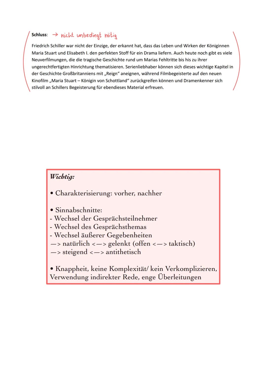 Übungsaufsatz zur Dramenanalyse 11/1
Friedrich Schiller: Maria Stuart - Auftritt 1.2
Erschließen Sie den Auftritt 1.2 aus Schillers Drama ,,