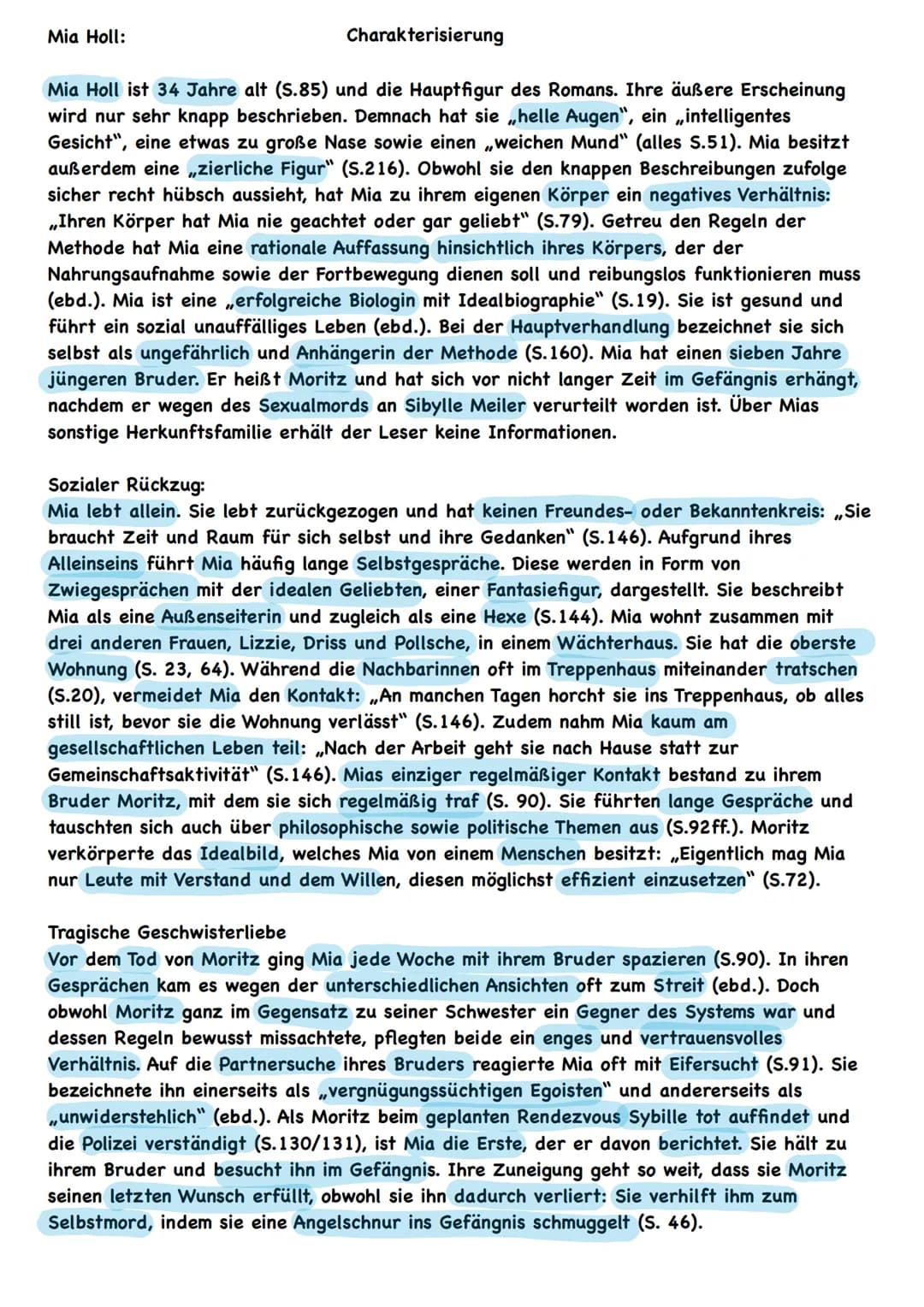 Bei dem Roman Corpus Delicti handelt es sich um einen Zukunftsroman, der in der
Mitte des 21. Jahrhunderts spielt. Die Menschen leben in ein