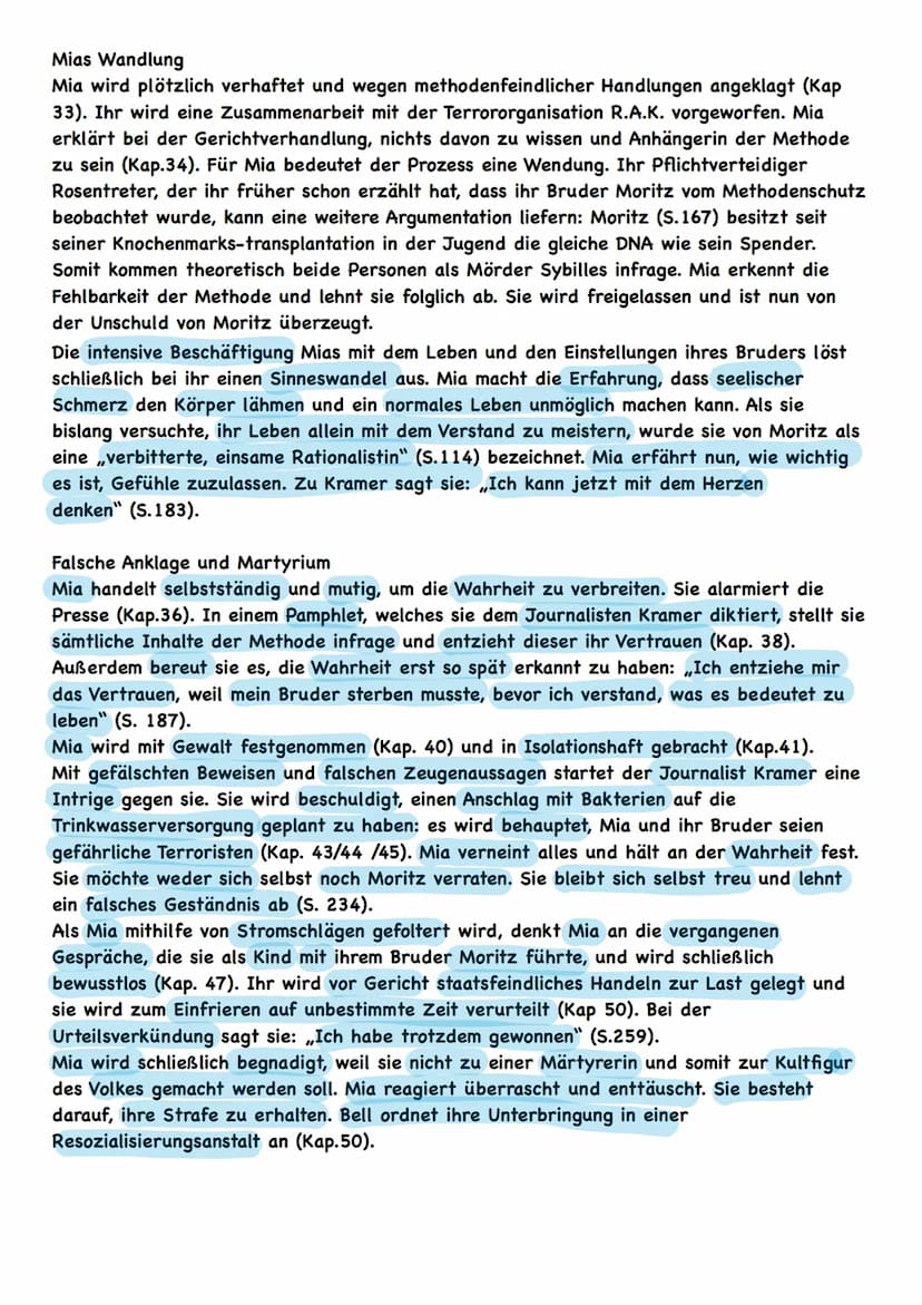 Bei dem Roman Corpus Delicti handelt es sich um einen Zukunftsroman, der in der
Mitte des 21. Jahrhunderts spielt. Die Menschen leben in ein