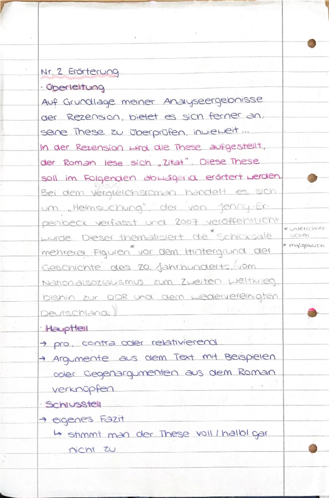 # Sachtext-/Rezensionsanalyse

G2.A.

Nr. 1 Analyse

*Einleitung: TATT E
Die vorliegende Rezension „Titel“ geschrieben
von Autor, veröffentl