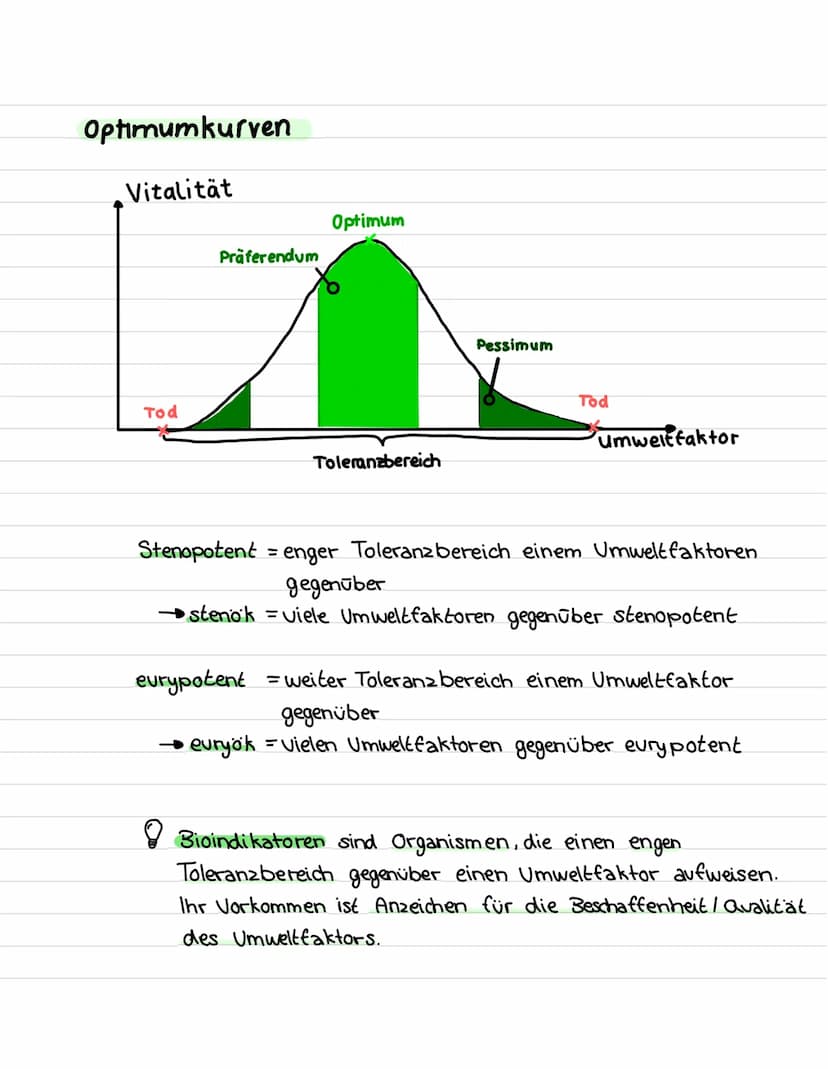 OKOLOGIE BIOTISCHE FAKTOREN
-Wechselbedingungen, Beziehungen & Interaktionen von
Lebewesen in einem Ökosystem
- Intra spezifisch: tritt inne