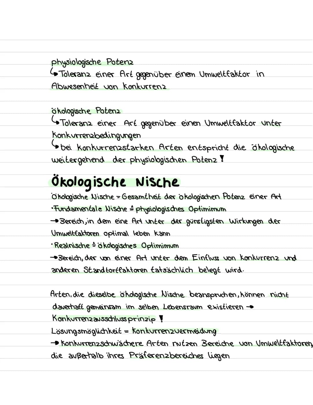 OKOLOGIE BIOTISCHE FAKTOREN
-Wechselbedingungen, Beziehungen & Interaktionen von
Lebewesen in einem Ökosystem
- Intra spezifisch: tritt inne