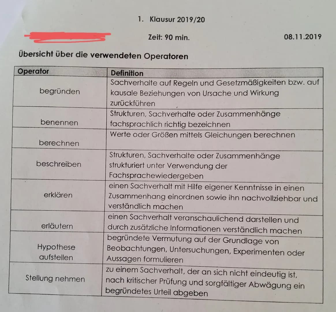 Aufgabenstellungen:
a)
1. Thema: Organisationsebenen des Lebendigen / Das Lichtmikroskop
1.1. Erläutern Sie bezugnehmend auf Abbildung 1.1 (