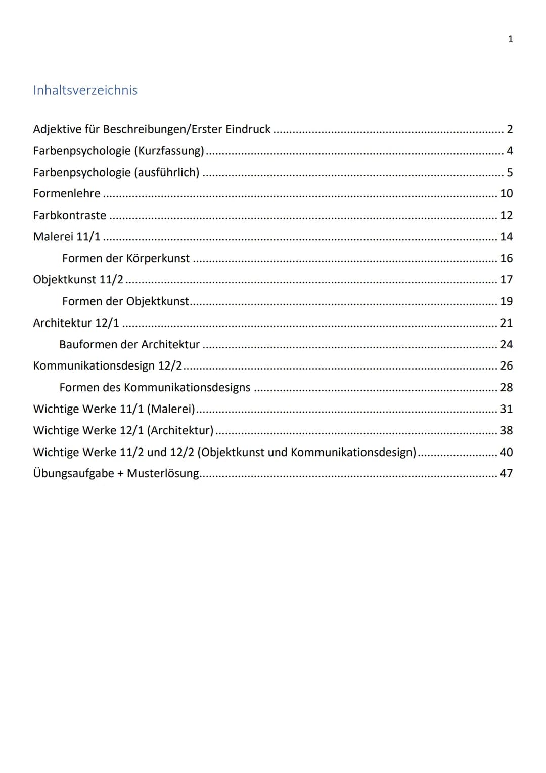 Kunstabitur Bayern 2024 Zusammenfassung Kunst Abitur Gymnasium