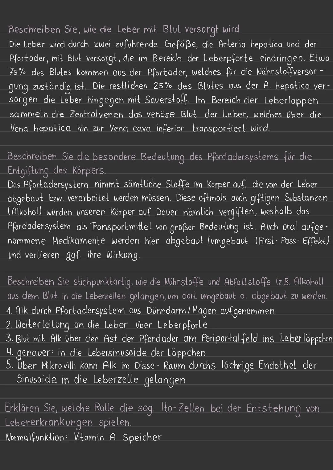 anatomie
DIE LEBER
LAGE
unter Zwerchfellkuppel im rechlen Oberbauch
AUFBAU
überzogen von einer derben Bindegewebskaps el
2 Leberlappen → rec