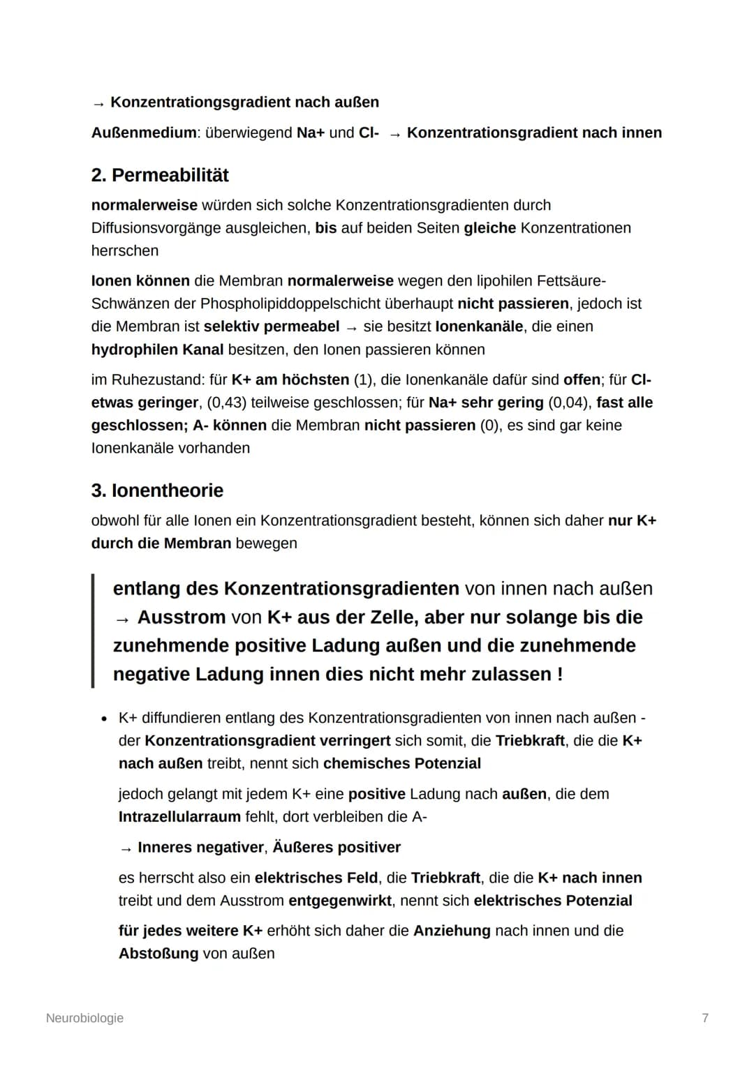 Neurobiologie
Aufbau und Organisation des Nervensystems
Zentrales Nervensystem (ZNS): Gehirn und Rückenmark
Peripheres Nervensystem (PNS): a