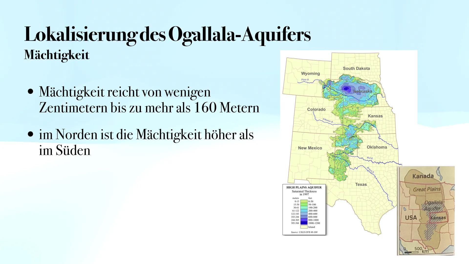 # Die Great Plains (USA)
Salma, Kevi, Meryem

100° W # Sachverzeichnis

- Was sind die Great Plains?
- Lokalisierung des Ogallala-Aquifers/ 