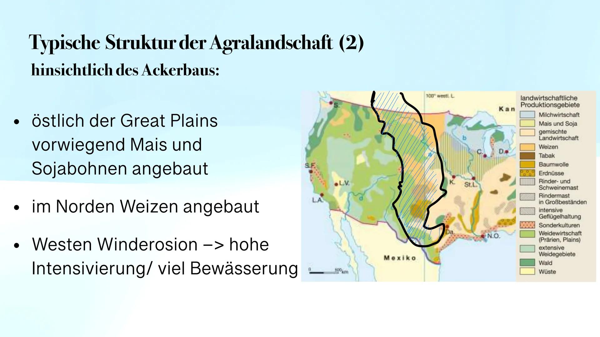 # Die Great Plains (USA)
Salma, Kevi, Meryem

100° W # Sachverzeichnis

- Was sind die Great Plains?
- Lokalisierung des Ogallala-Aquifers/ 